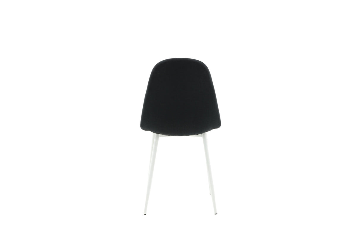 Polar Stuhl in Schwarz/Weiss präsentiert im Onlineshop von KAQTU Design AG. Stuhl ist von Venture Home