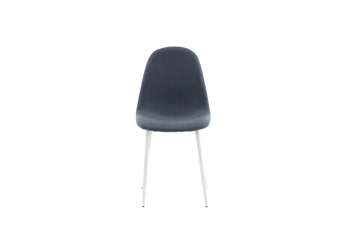 Polar Stuhl in Blau Weiss präsentiert im Onlineshop von KAQTU Design AG. Stuhl ist von Venture Home