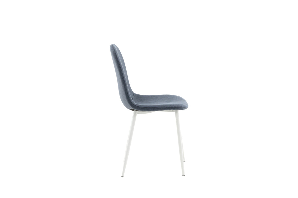 Polar Stuhl in Blau Weiss präsentiert im Onlineshop von KAQTU Design AG. Stuhl ist von Venture Home