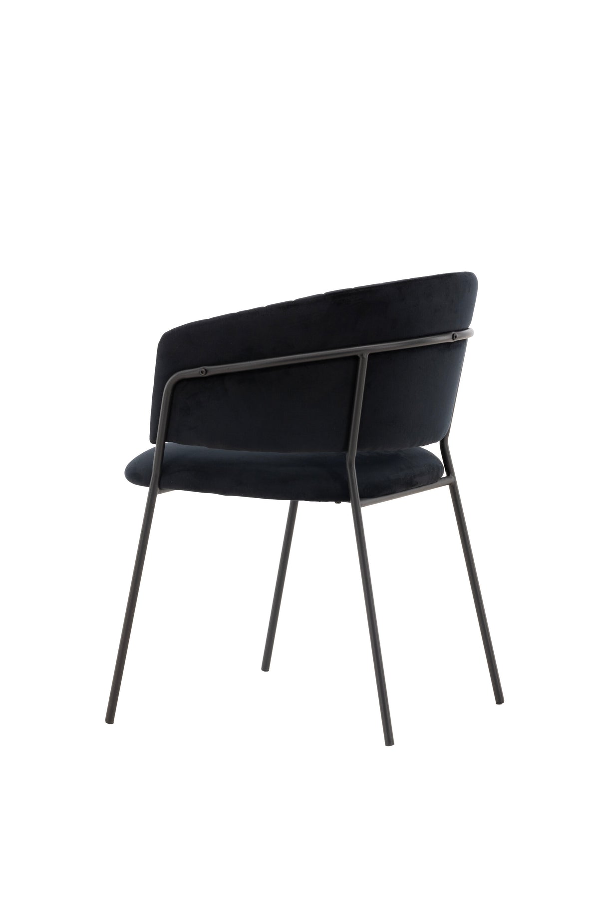 Selma Stuhl in Schwarz präsentiert im Onlineshop von KAQTU Design AG. Schalenstuhl mit Armlehne ist von Venture Home