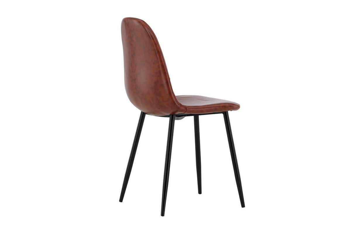 Polar Stuhl in Braun präsentiert im Onlineshop von KAQTU Design AG. Stuhl ist von Venture Home