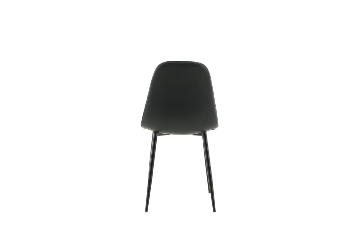 Polar Stuhl in Schwarz präsentiert im Onlineshop von KAQTU Design AG. Stuhl ist von Venture Home