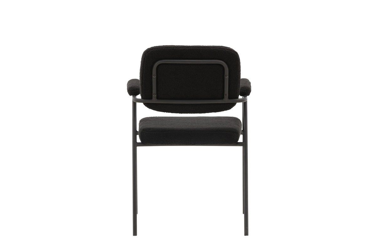 Yesterday Stuhl in Schwarz präsentiert im Onlineshop von KAQTU Design AG. Stuhl mit Armlehne ist von Venture Home