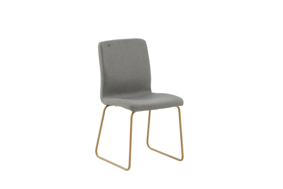 Mace Stuhl in Grau/ Natur präsentiert im Onlineshop von KAQTU Design AG. Gartenstuhl ist von Venture Home