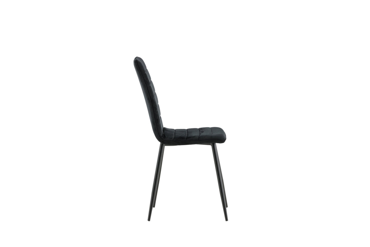 Windu Stuhl in Schwarz präsentiert im Onlineshop von KAQTU Design AG. Stuhl ist von Venture Home