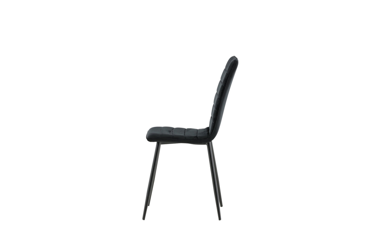 Windu Stuhl in Schwarz präsentiert im Onlineshop von KAQTU Design AG. Stuhl ist von Venture Home