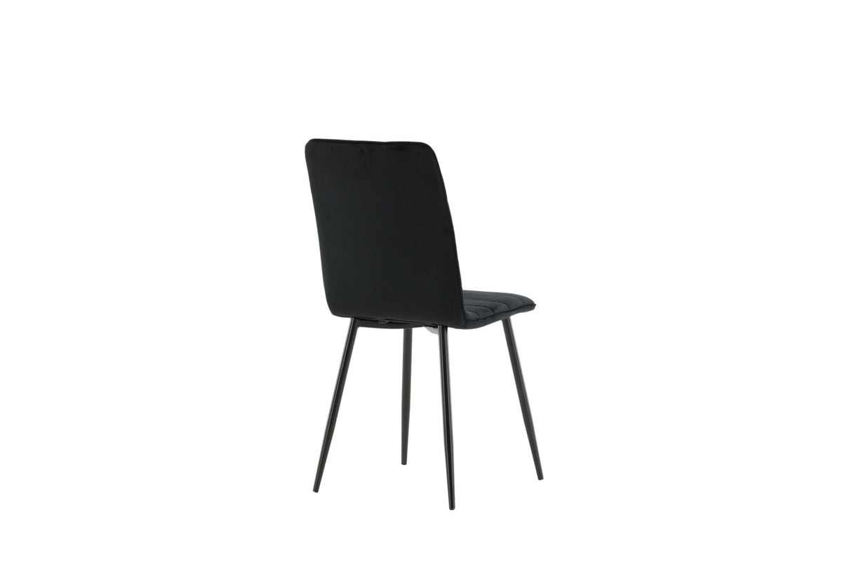 Windu Stuhl in Schwarz präsentiert im Onlineshop von KAQTU Design AG. Stuhl ist von Venture Home