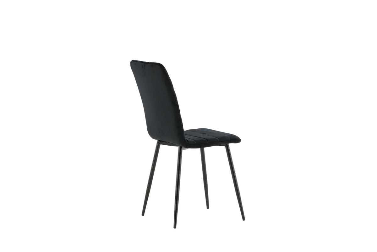 Windu Stuhl in Schwarz präsentiert im Onlineshop von KAQTU Design AG. Stuhl ist von Venture Home