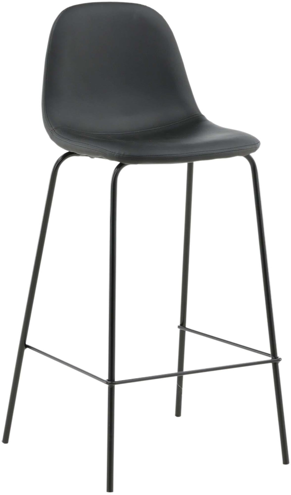 Polar Barstuhl in Schwarz präsentiert im Onlineshop von KAQTU Design AG. Barstuhl ist von Venture Home