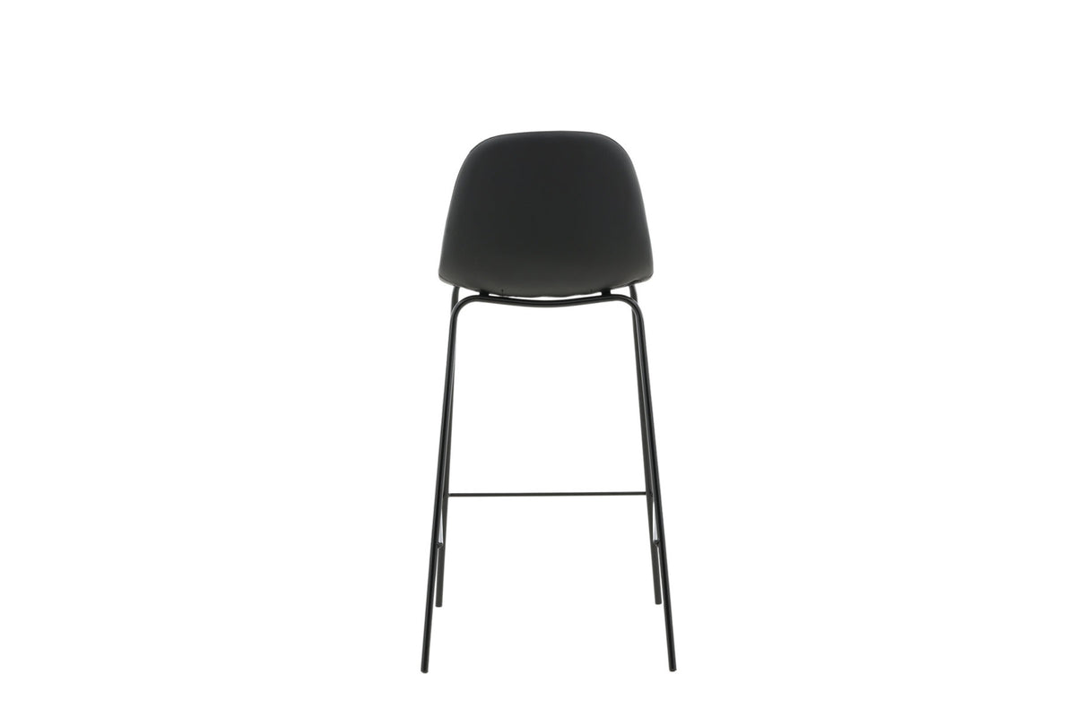 Polar Barstuhl in Schwarz präsentiert im Onlineshop von KAQTU Design AG. Barstuhl ist von Venture Home