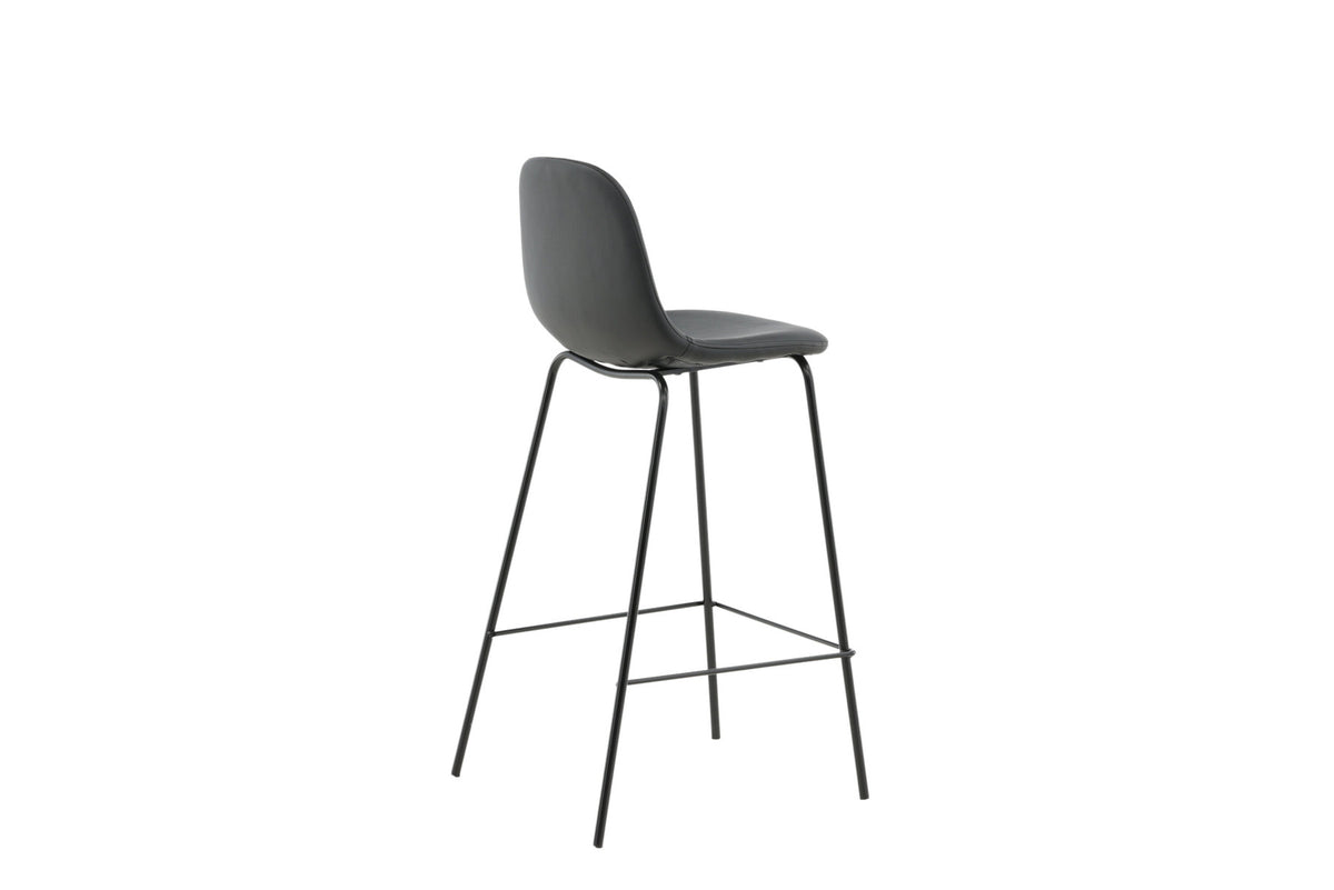 Polar Barstuhl in Schwarz präsentiert im Onlineshop von KAQTU Design AG. Barstuhl ist von Venture Home