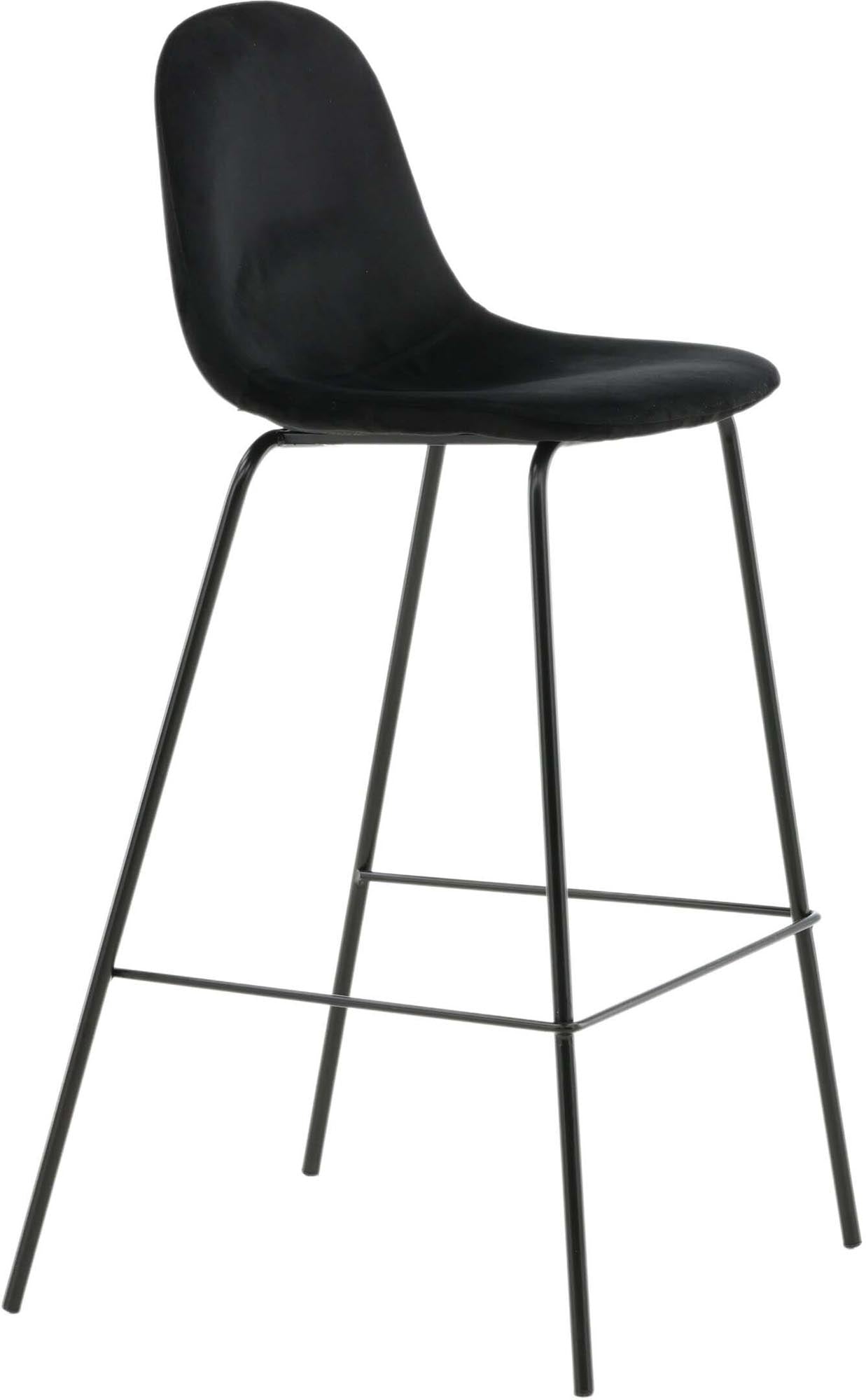 Polar Barstuhl in Schwarz präsentiert im Onlineshop von KAQTU Design AG. Barstuhl ist von Venture Home