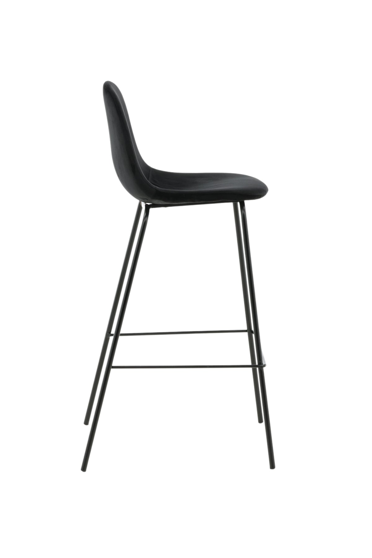 Polar Barstuhl in Schwarz präsentiert im Onlineshop von KAQTU Design AG. Barstuhl ist von Venture Home