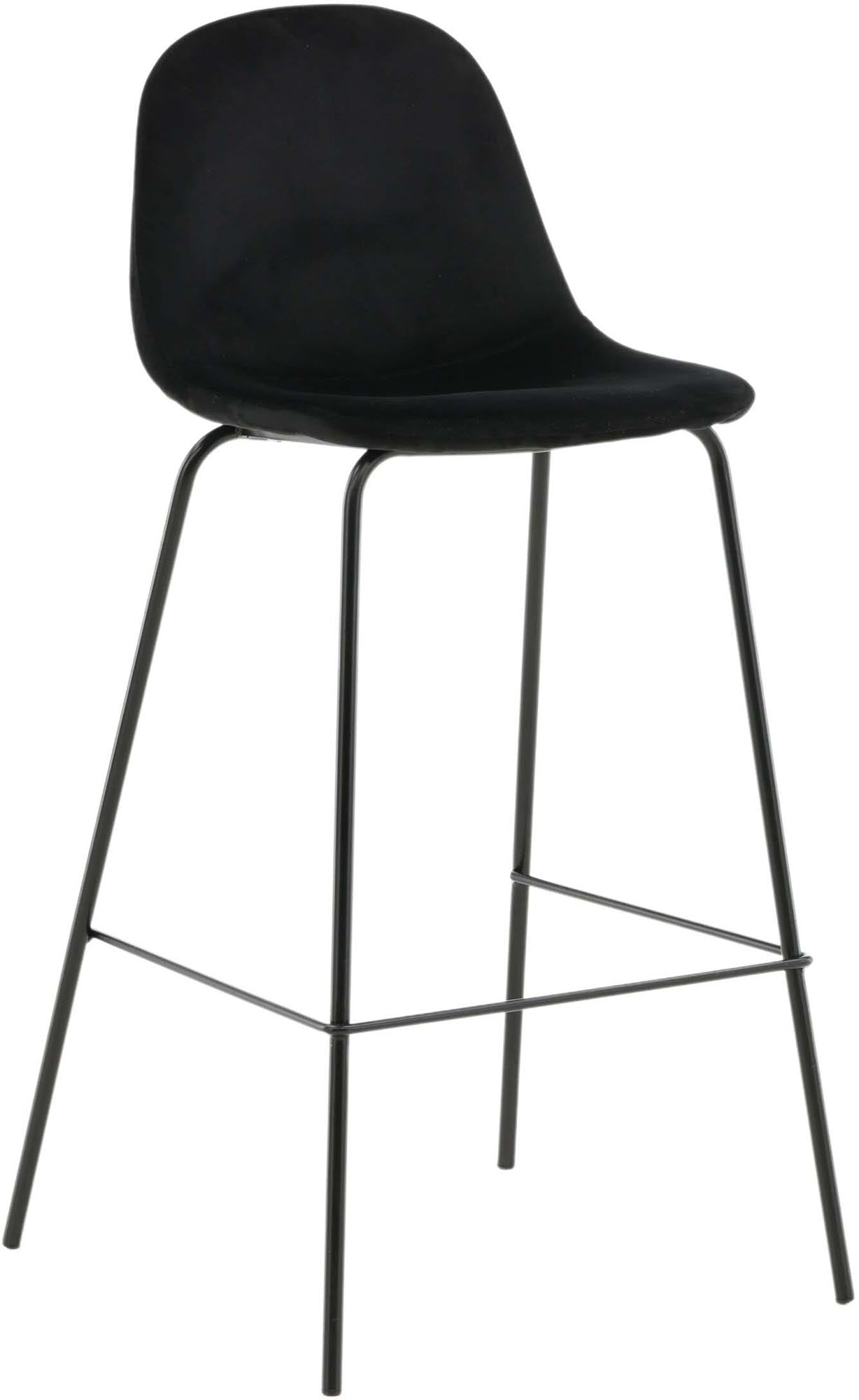 Polar Barstuhl in Schwarz präsentiert im Onlineshop von KAQTU Design AG. Barstuhl ist von Venture Home