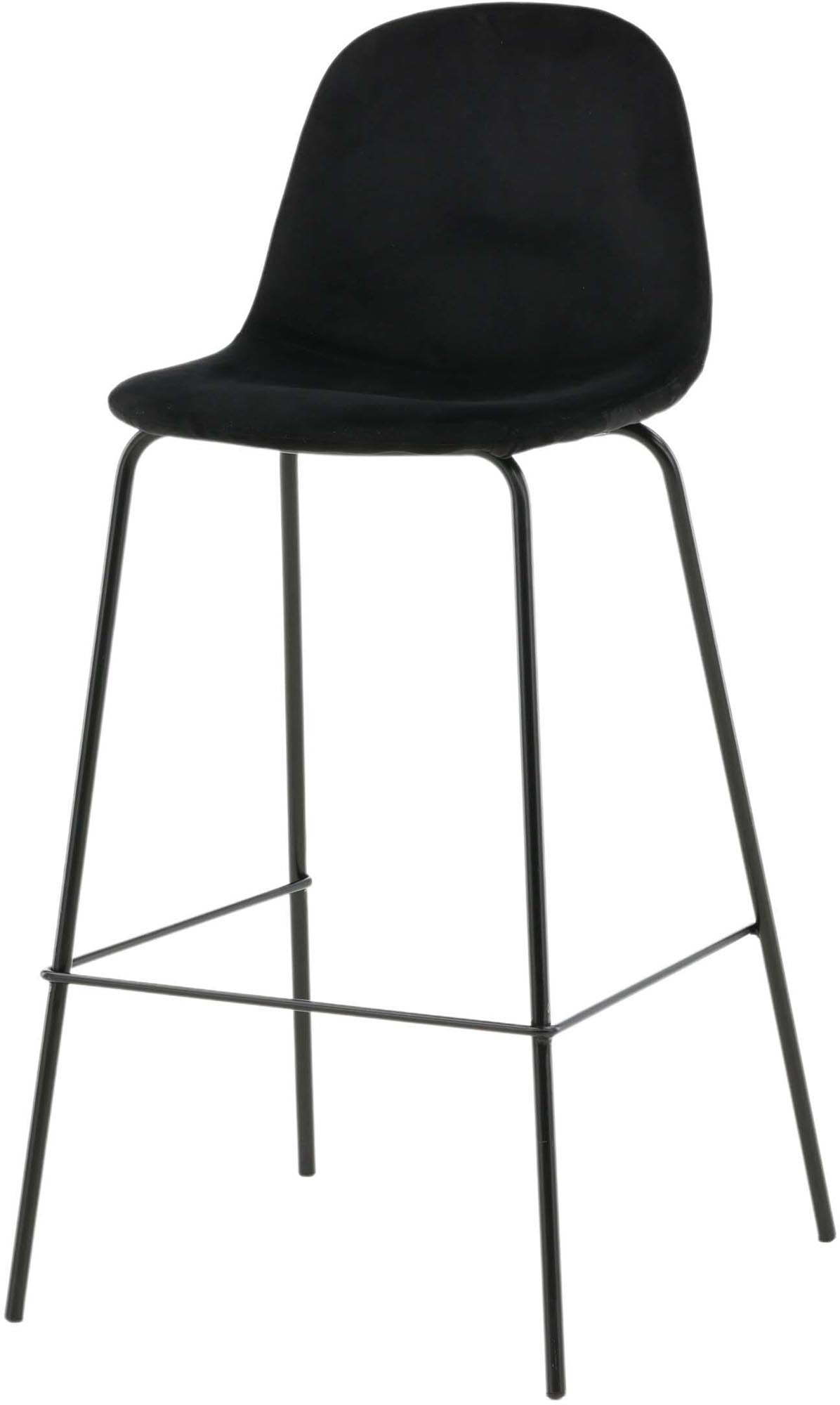 Polar Barstuhl in Schwarz präsentiert im Onlineshop von KAQTU Design AG. Barstuhl ist von Venture Home