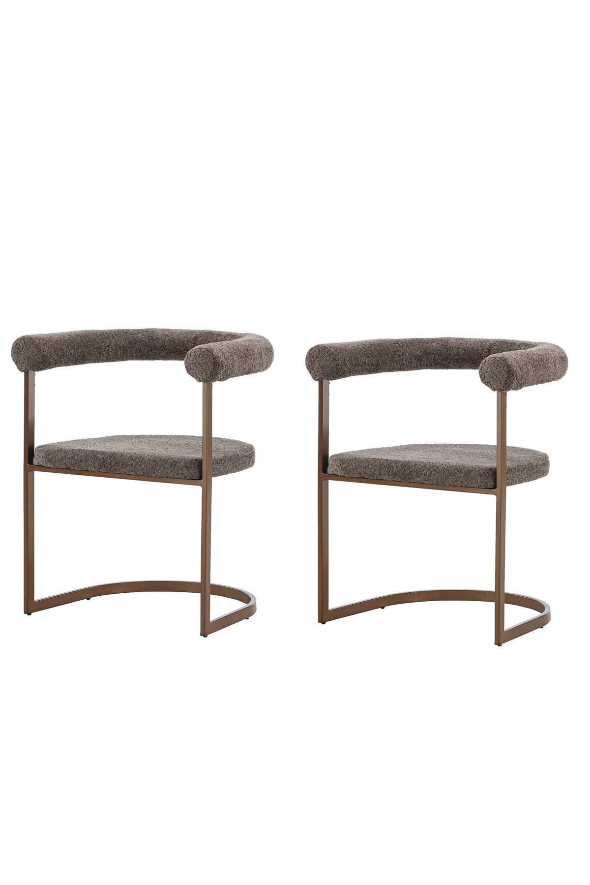 Morgen Esszimmerstuhl in Braun präsentiert im Onlineshop von KAQTU Design AG. Schalenstuhl mit Armlehne ist von Venture Home