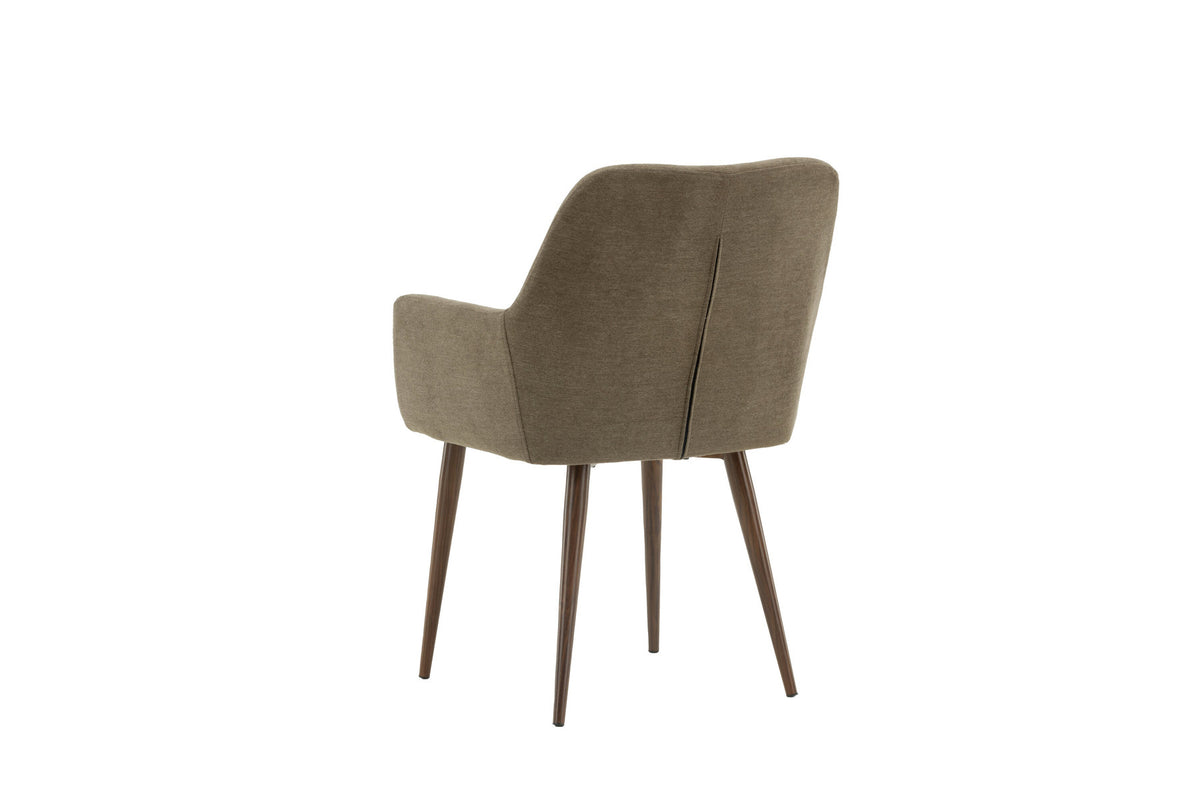 Tomorrow Stuhl in Braun präsentiert im Onlineshop von KAQTU Design AG. Stuhl mit Armlehne ist von Venture Home