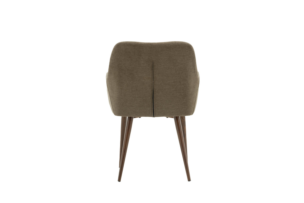 Tomorrow Stuhl in Braun präsentiert im Onlineshop von KAQTU Design AG. Stuhl mit Armlehne ist von Venture Home