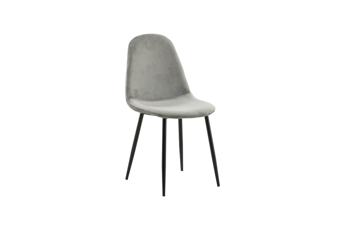 Polar Stuhl in Grau/Schwarz präsentiert im Onlineshop von KAQTU Design AG. Stuhl ist von Venture Home