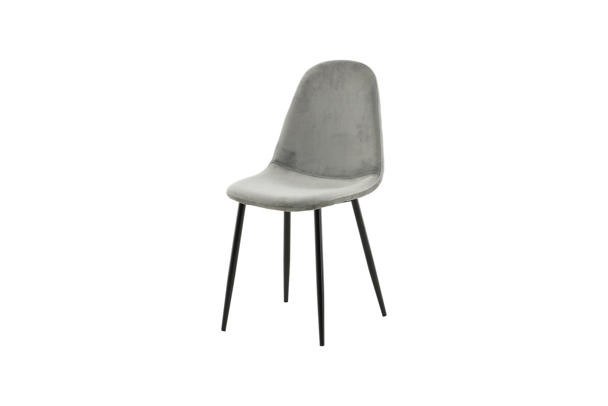 Polar Stuhl in Grau/Schwarz präsentiert im Onlineshop von KAQTU Design AG. Stuhl ist von Venture Home