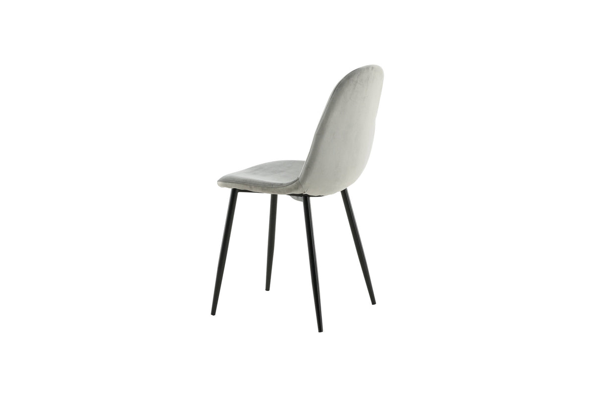 Polar Stuhl in Grau/Schwarz präsentiert im Onlineshop von KAQTU Design AG. Stuhl ist von Venture Home