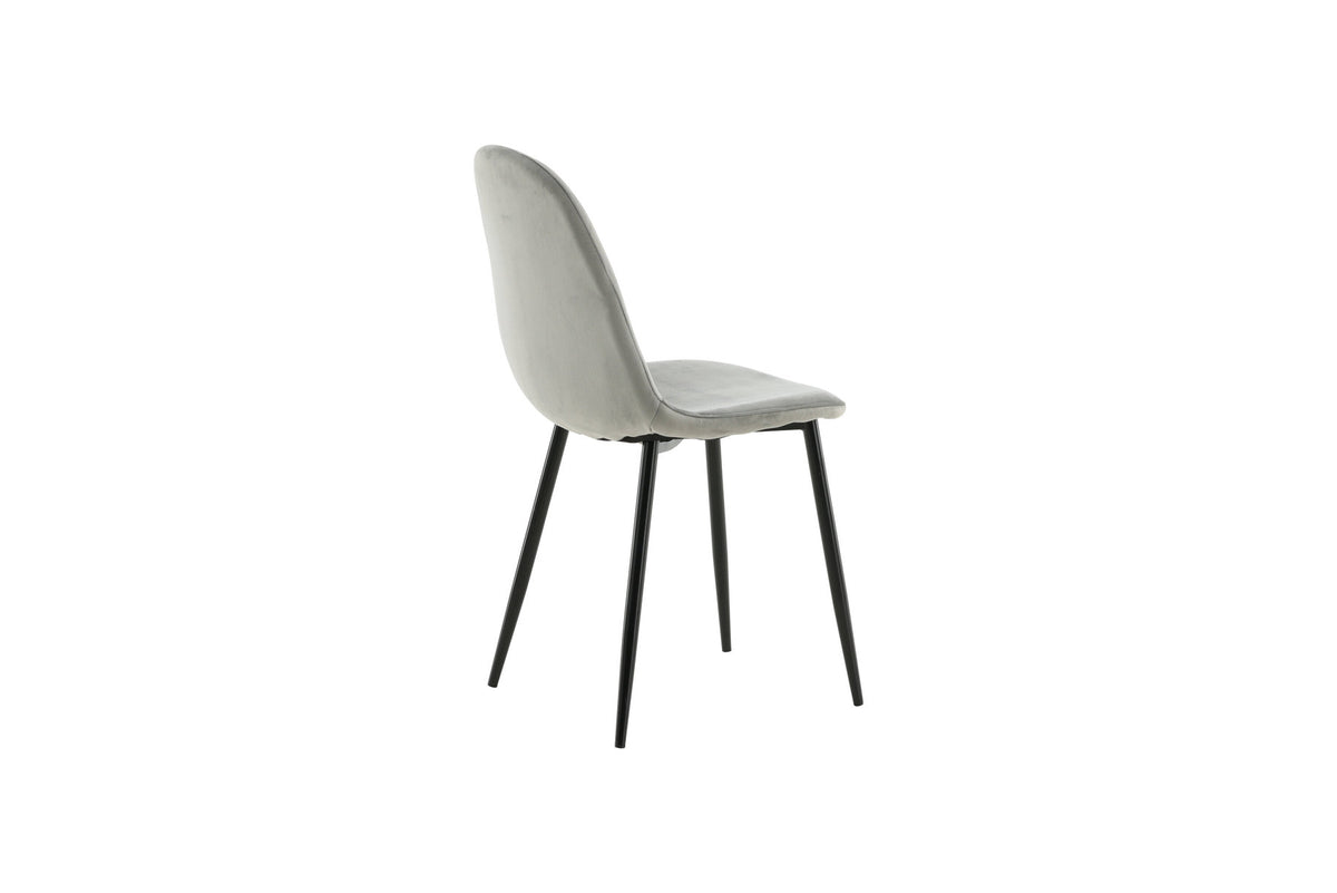 Polar Stuhl in Grau/Schwarz präsentiert im Onlineshop von KAQTU Design AG. Stuhl ist von Venture Home
