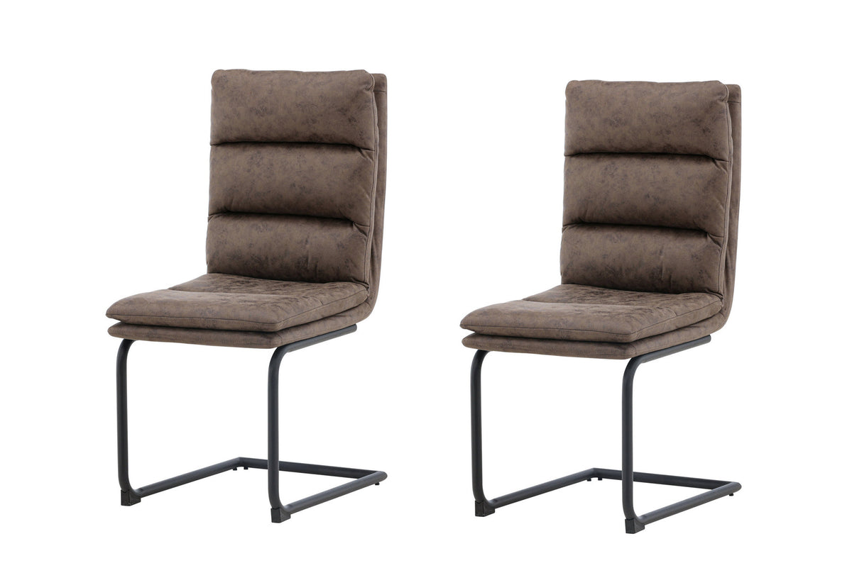 Zizo Stuhl in Braun präsentiert im Onlineshop von KAQTU Design AG. Stuhl ist von Venture Home