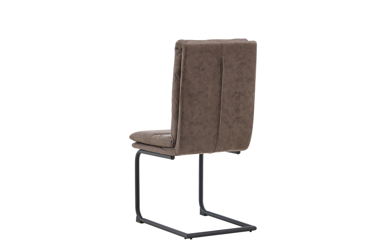 Zizo Stuhl in Braun präsentiert im Onlineshop von KAQTU Design AG. Stuhl ist von Venture Home