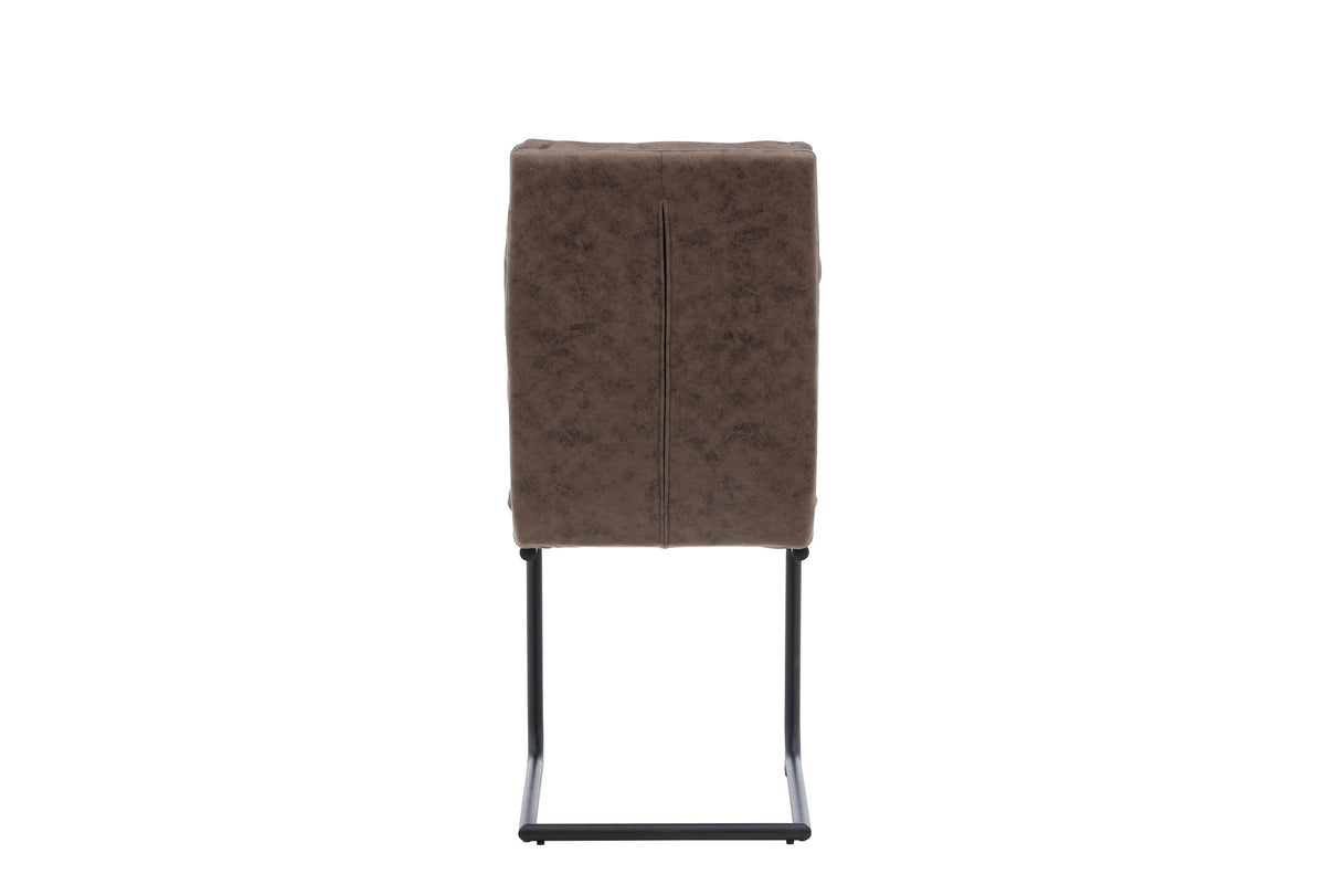 Zizo Stuhl in Braun präsentiert im Onlineshop von KAQTU Design AG. Stuhl ist von Venture Home
