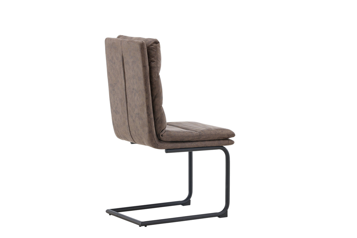 Zizo Stuhl in Braun präsentiert im Onlineshop von KAQTU Design AG. Stuhl ist von Venture Home