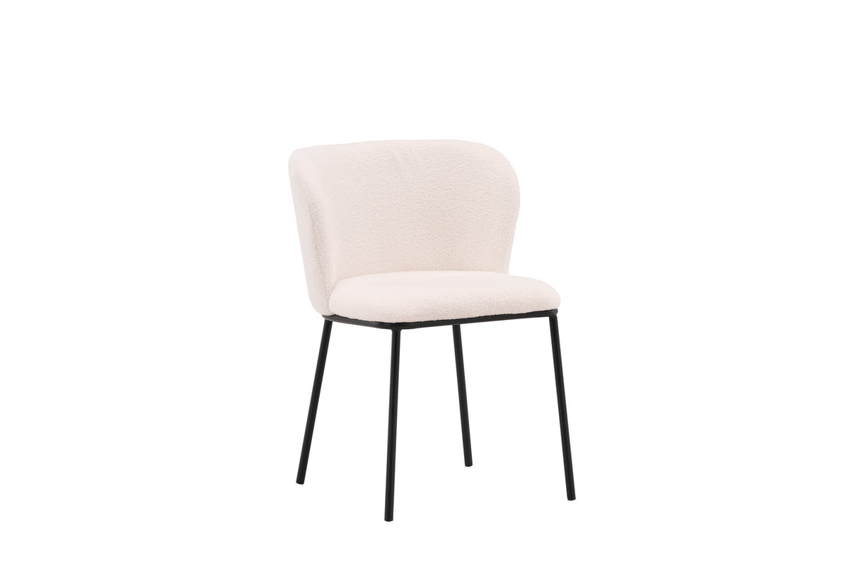 Edina Stuhl in Weiss präsentiert im Onlineshop von KAQTU Design AG. Schalenstuhl ist von Venture Home
