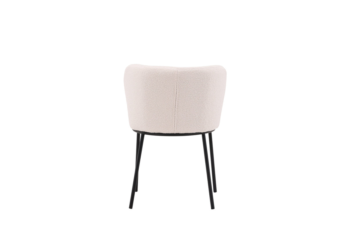 Edina Stuhl in Weiss präsentiert im Onlineshop von KAQTU Design AG. Schalenstuhl ist von Venture Home