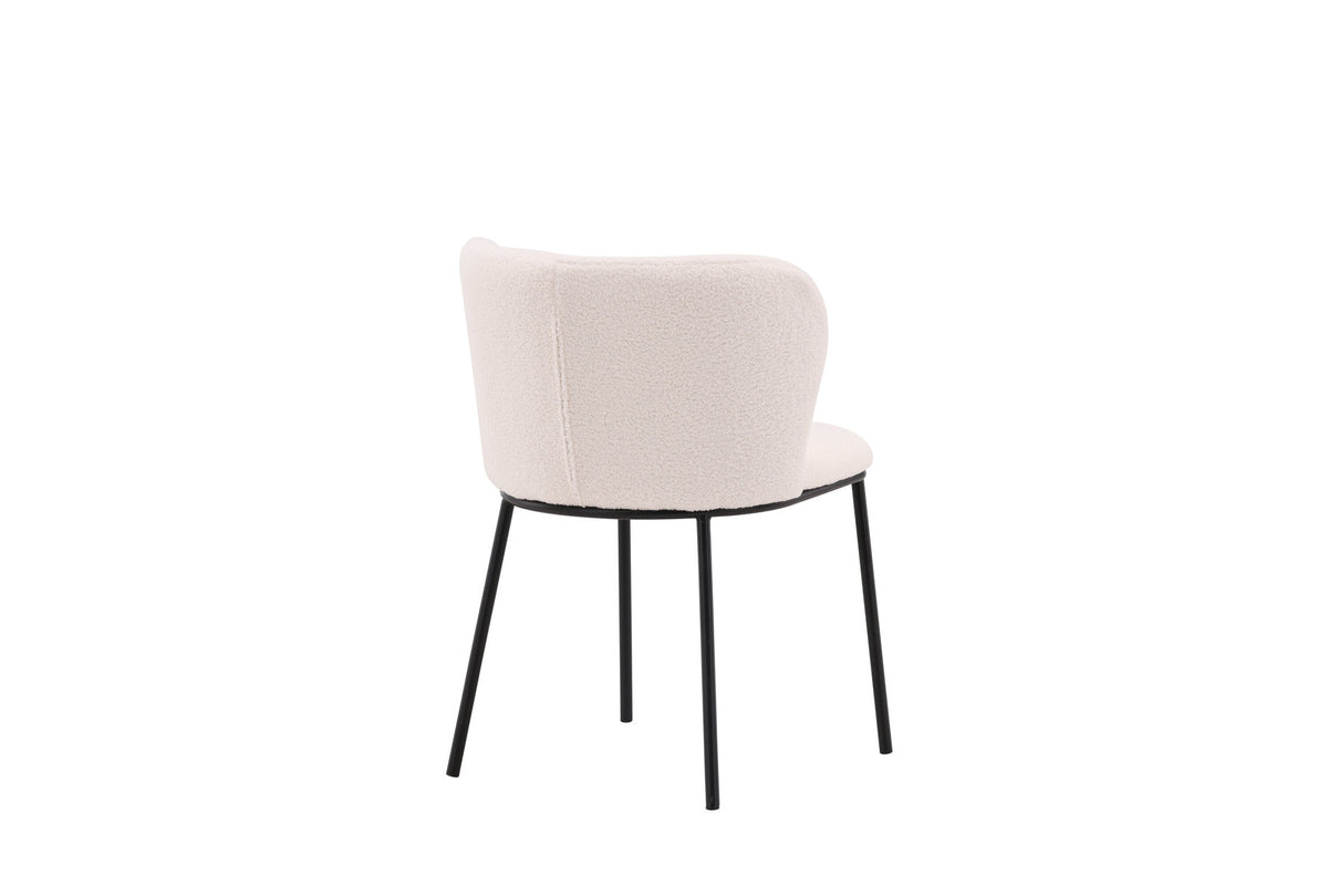Edina Stuhl in Weiss präsentiert im Onlineshop von KAQTU Design AG. Schalenstuhl ist von Venture Home