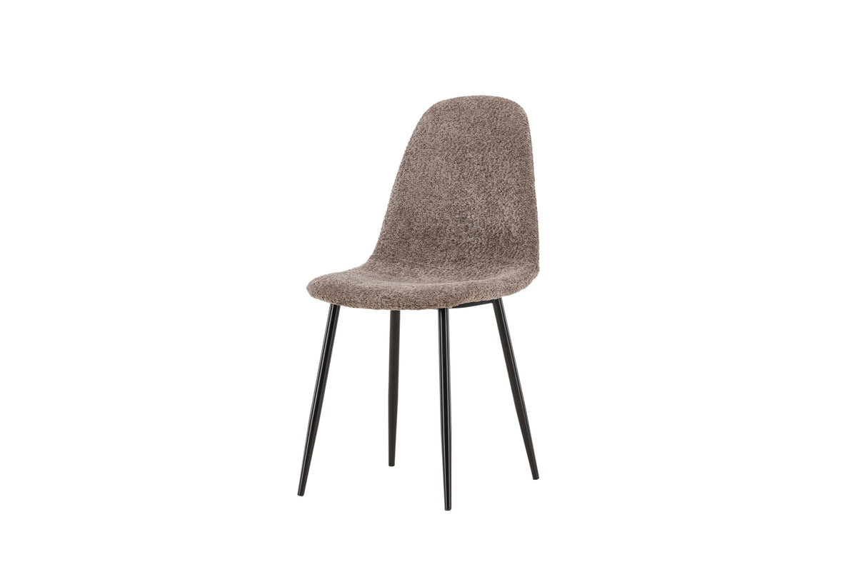 Polar Esszimmerstuhl in Grau präsentiert im Onlineshop von KAQTU Design AG. Stuhl ist von Venture Home