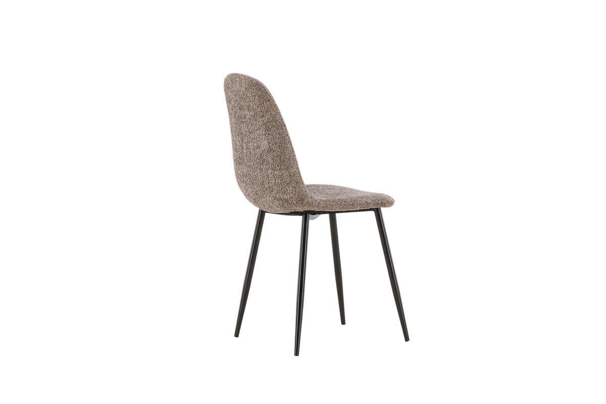 Polar Esszimmerstuhl in Grau präsentiert im Onlineshop von KAQTU Design AG. Stuhl ist von Venture Home
