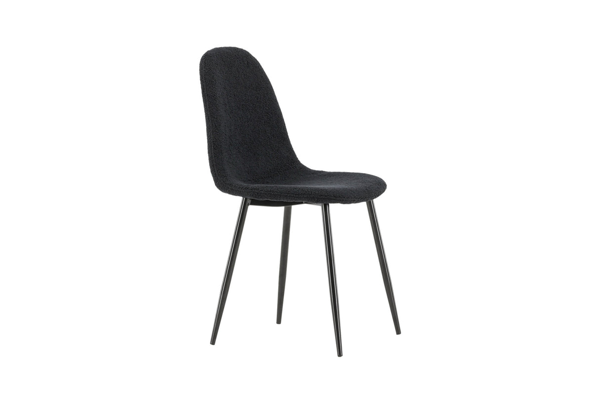 Polar Esszimmerstuhl in Schwarz präsentiert im Onlineshop von KAQTU Design AG. Stuhl ist von Venture Home