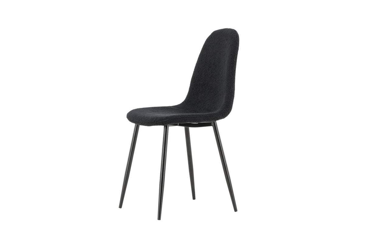 Polar Esszimmerstuhl in Schwarz präsentiert im Onlineshop von KAQTU Design AG. Stuhl ist von Venture Home