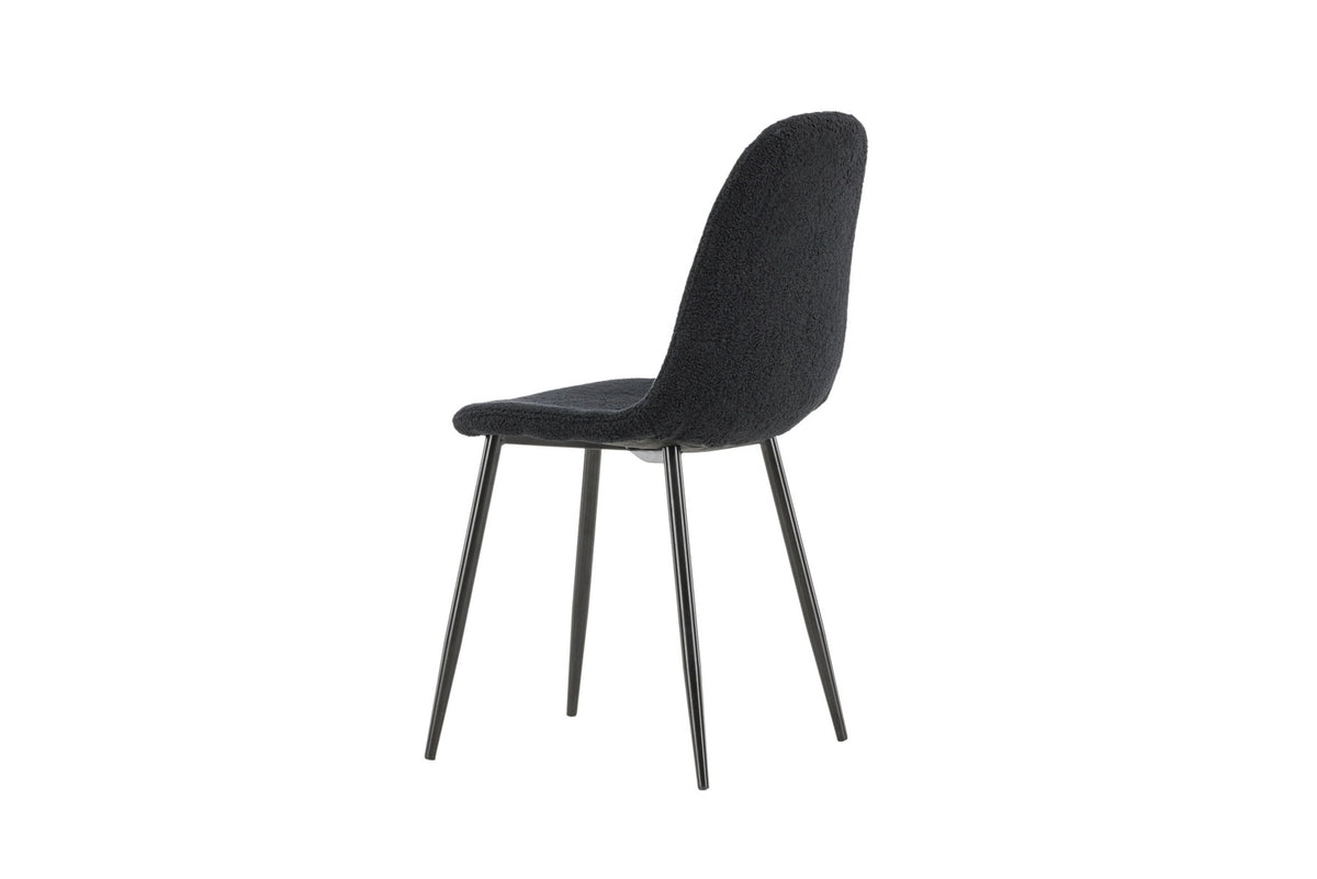 Polar Esszimmerstuhl in Schwarz präsentiert im Onlineshop von KAQTU Design AG. Stuhl ist von Venture Home