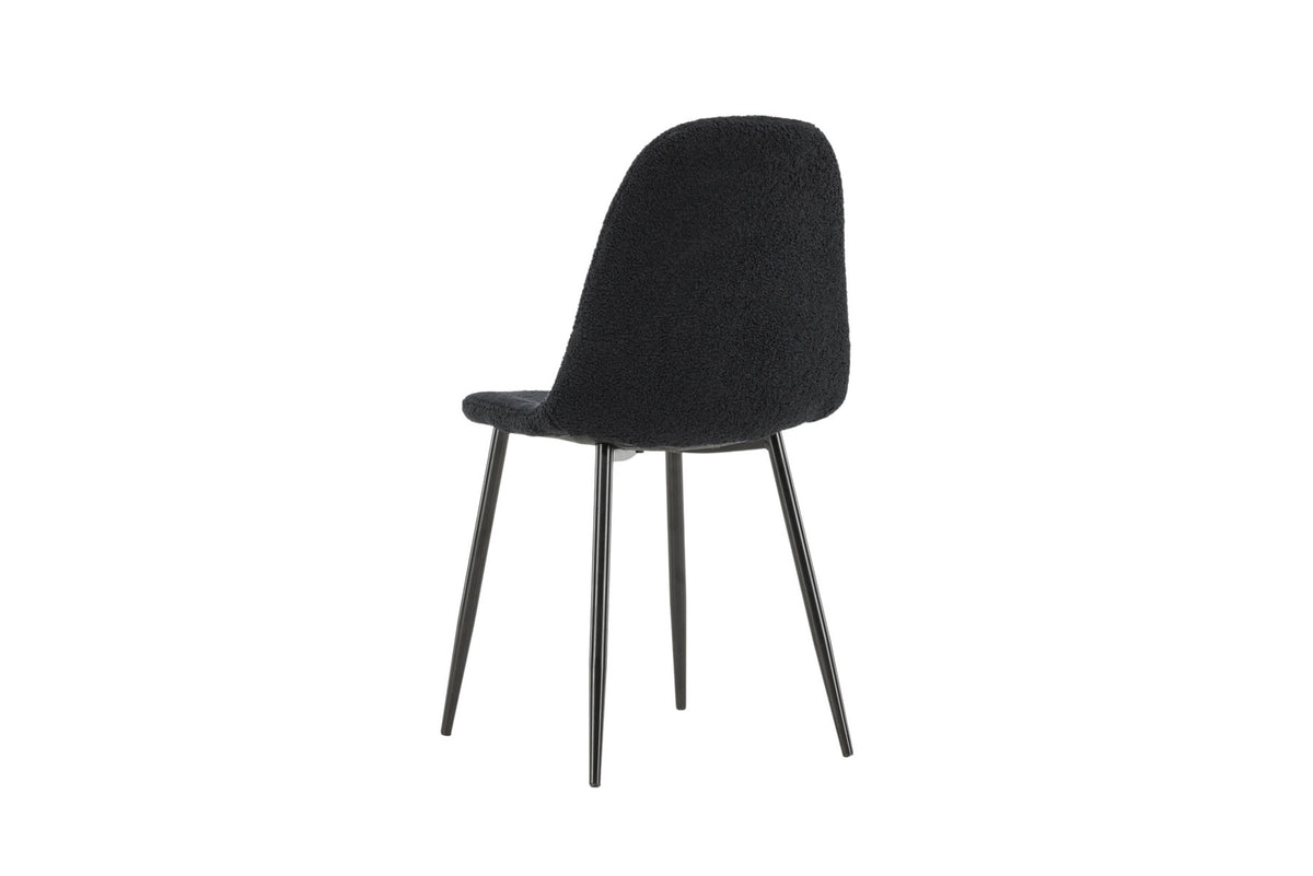 Polar Esszimmerstuhl in Schwarz präsentiert im Onlineshop von KAQTU Design AG. Stuhl ist von Venture Home