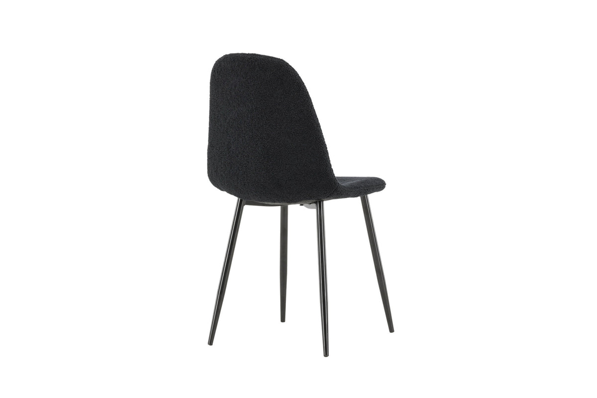 Polar Esszimmerstuhl in Schwarz präsentiert im Onlineshop von KAQTU Design AG. Stuhl ist von Venture Home