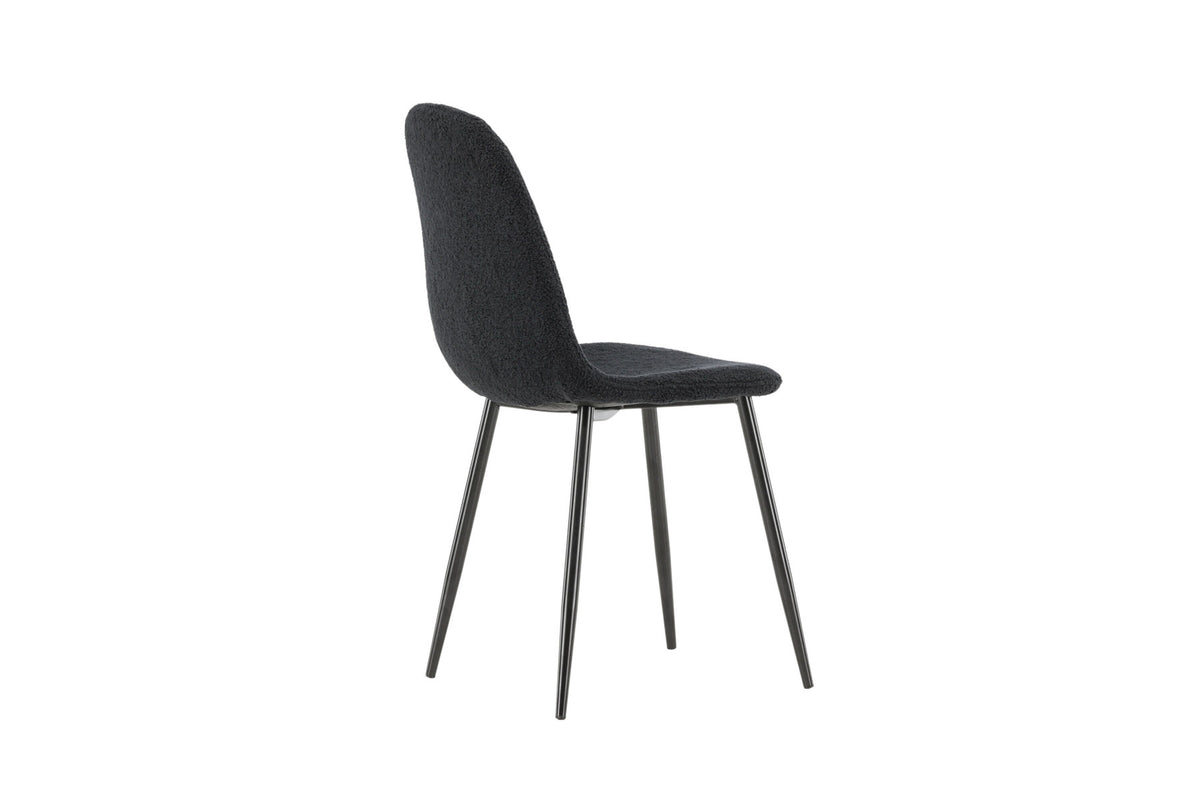Polar Esszimmerstuhl in Schwarz präsentiert im Onlineshop von KAQTU Design AG. Stuhl ist von Venture Home