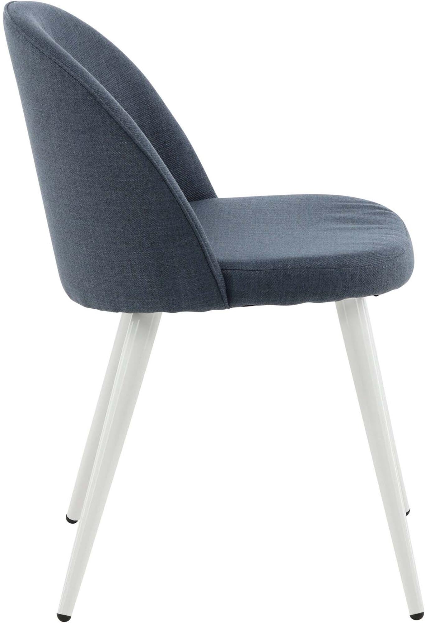 Luxuriöser Velvet Stuhl von Venture Home: Weicher Samt, stilvolle Ergonomie und edle Metallbeine für ein elegantes Esszimmer.