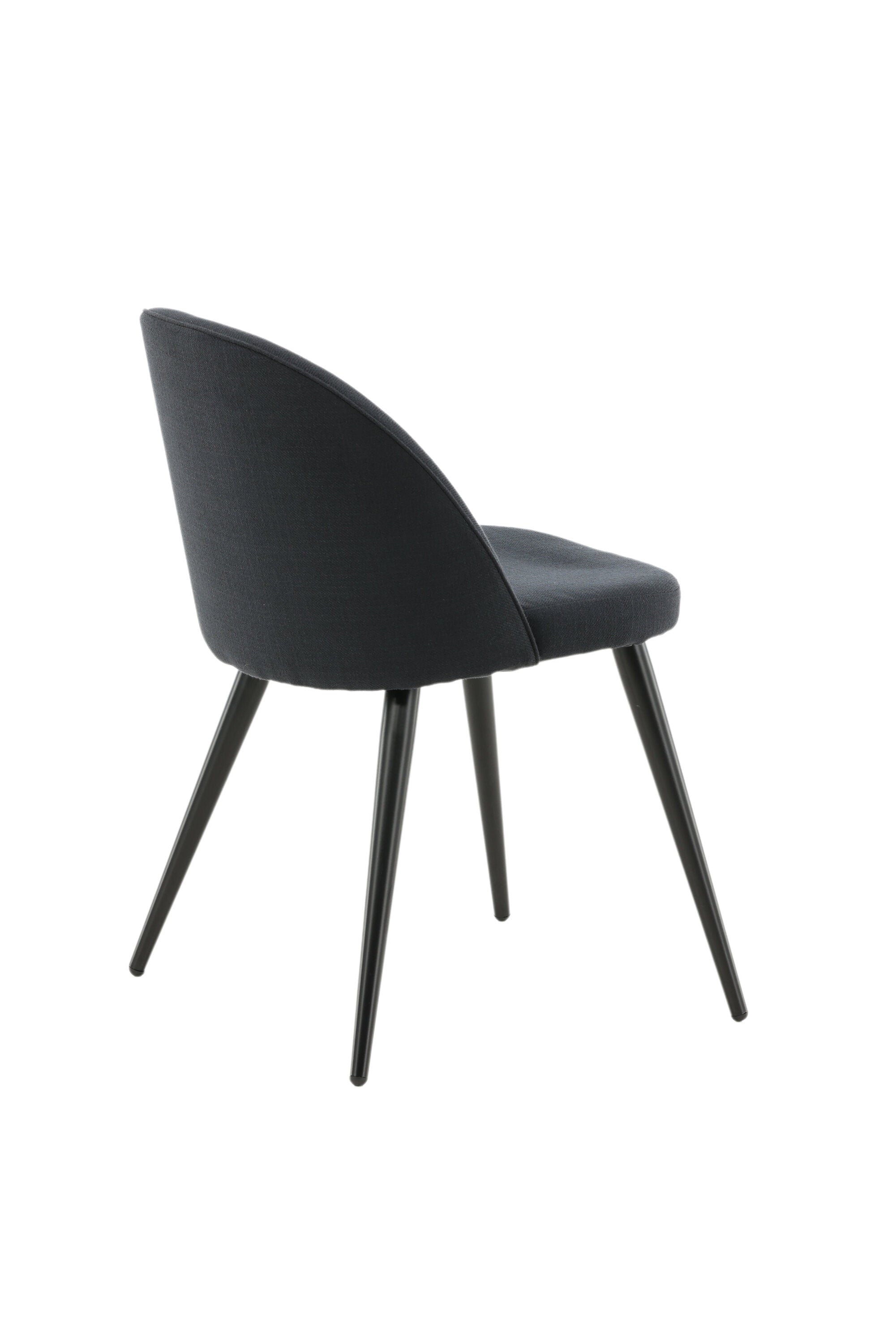 Velvet Stuhl in Schwarz/Schwarz präsentiert im Onlineshop von KAQTU Design AG. Schalenstuhl ist von Venture Home
