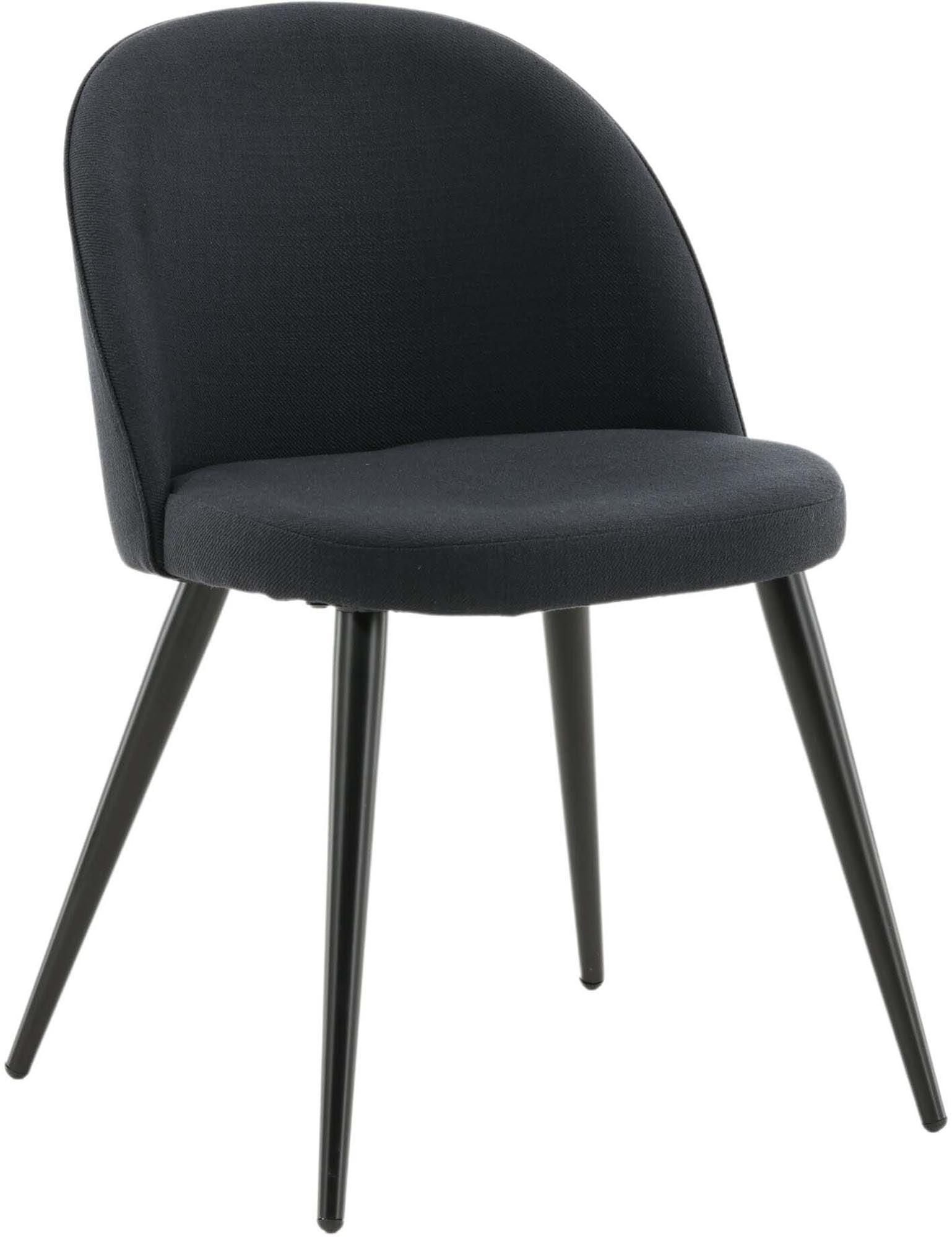 Luxuriöser Velvet Stuhl von Venture Home: Edler Samtbezug, ergonomische Form und stilvolle Metallbeine für einladenden Komfort in Ihrem Zuhause.