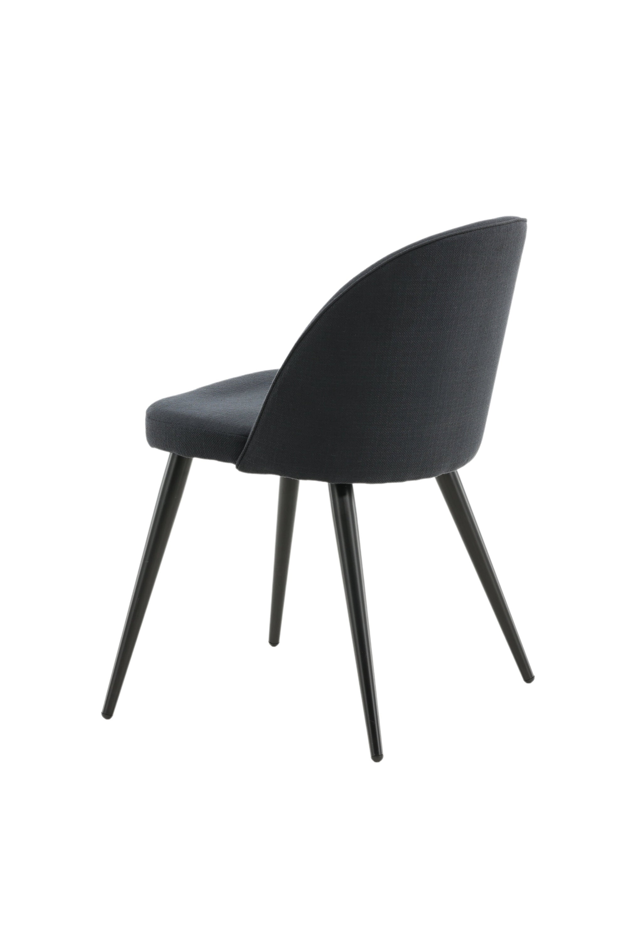 Velvet Stuhl in Schwarz/Schwarz präsentiert im Onlineshop von KAQTU Design AG. Schalenstuhl ist von Venture Home