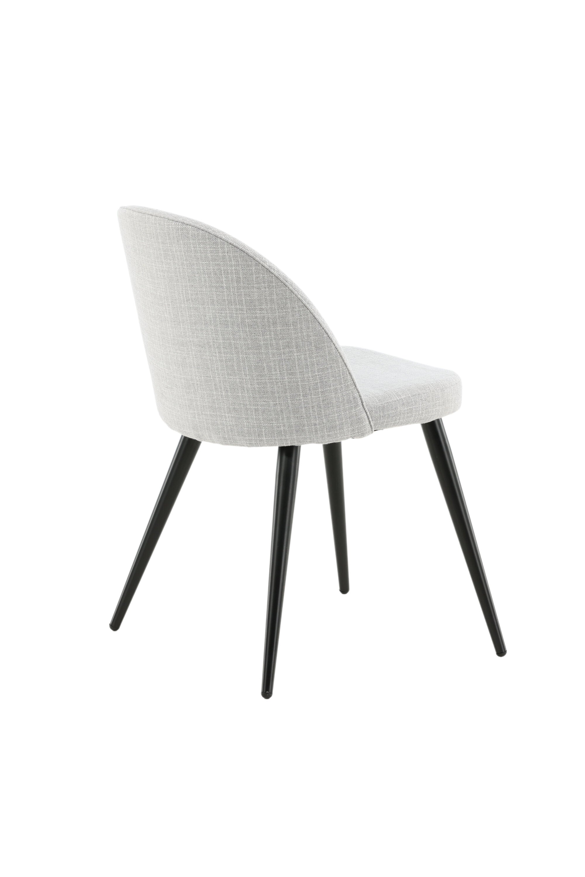 Velvet Stuhl in Grau/Schwarz präsentiert im Onlineshop von KAQTU Design AG. Schalenstuhl ist von Venture Home