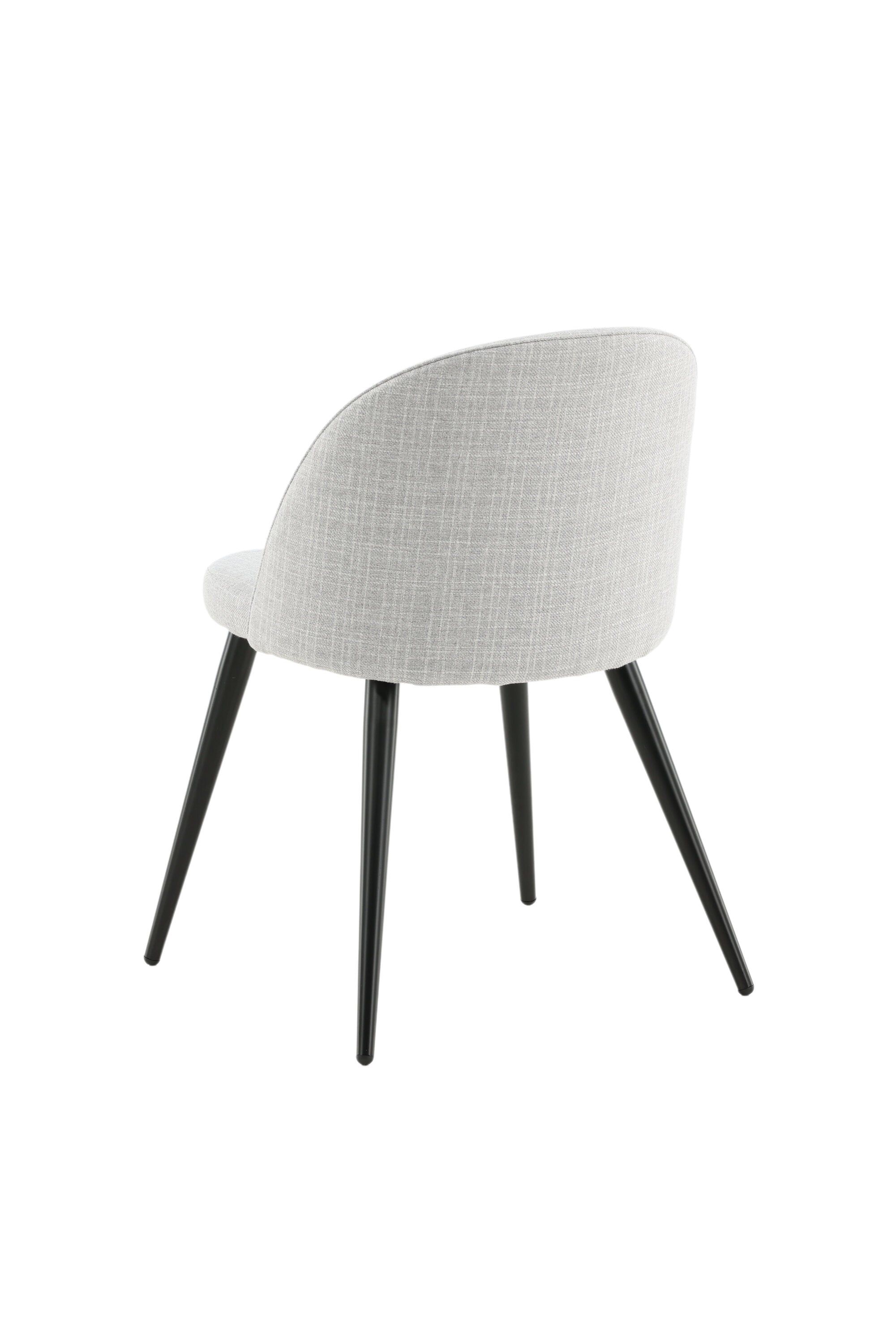 Velvet Stuhl in Grau/Schwarz präsentiert im Onlineshop von KAQTU Design AG. Schalenstuhl ist von Venture Home