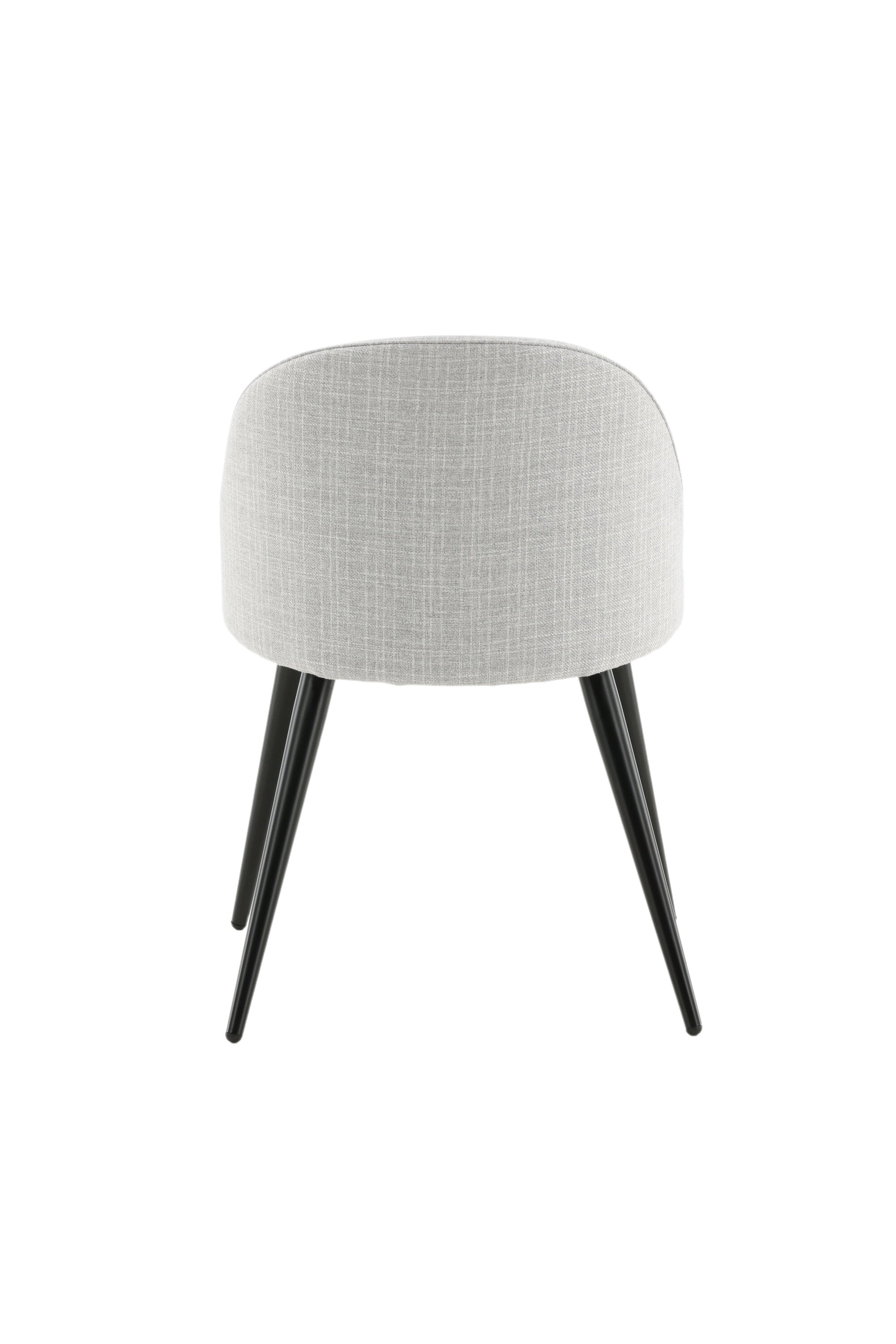 Velvet Stuhl in Grau/Schwarz präsentiert im Onlineshop von KAQTU Design AG. Schalenstuhl ist von Venture Home