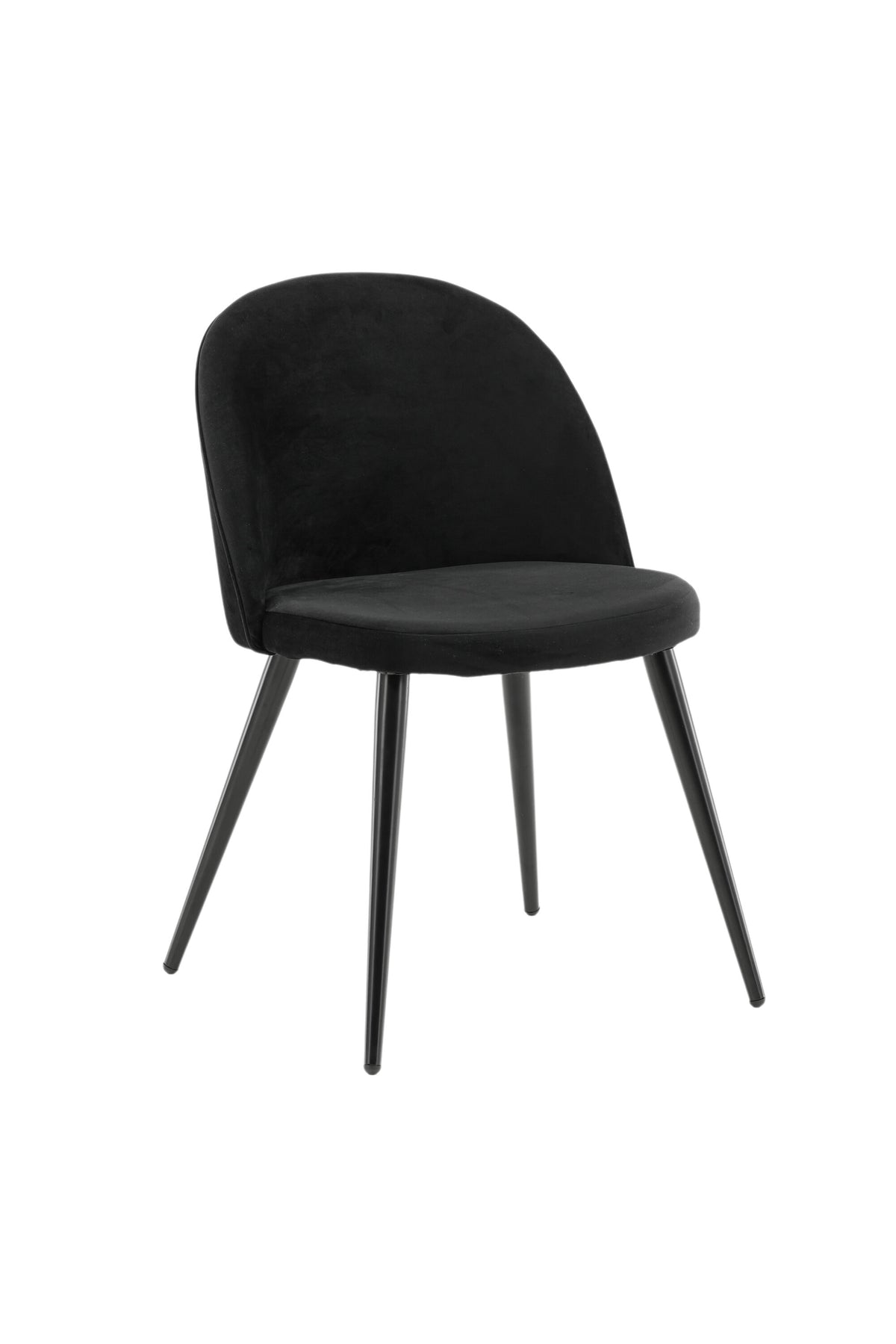 Velvet Matstol Stuhl in Schwarz präsentiert im Onlineshop von KAQTU Design AG. Schalenstuhl ist von Venture Home