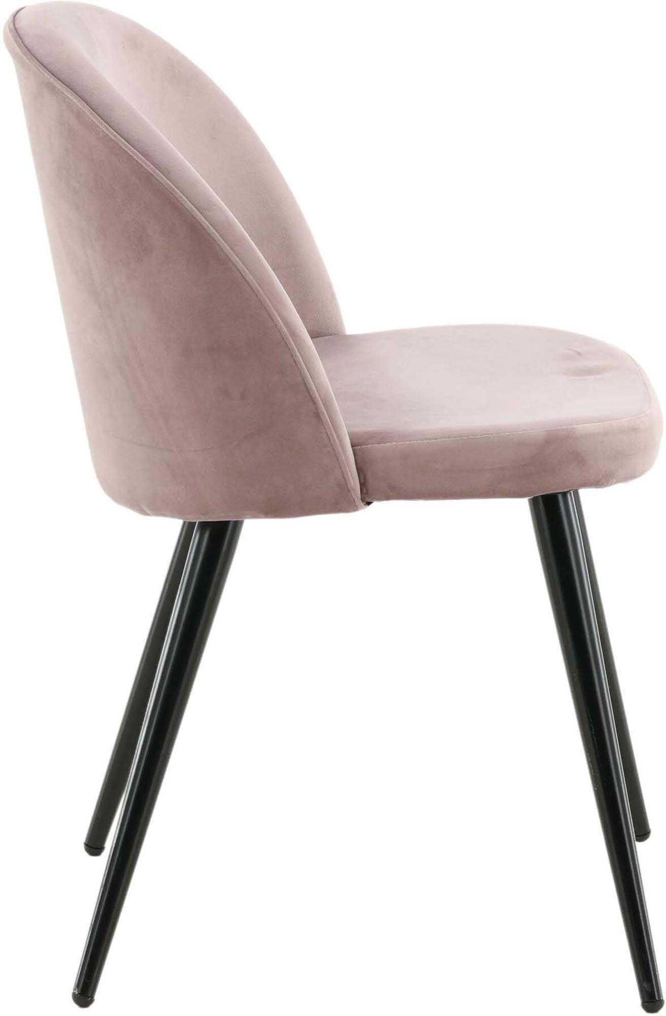 Eleganter Velvet Matstol von Venture Home für modernes Wohndesign.